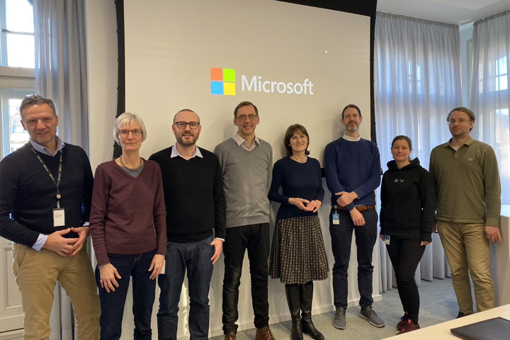 Sorbischer Besuch bei der Firma Microsoft in Berlin