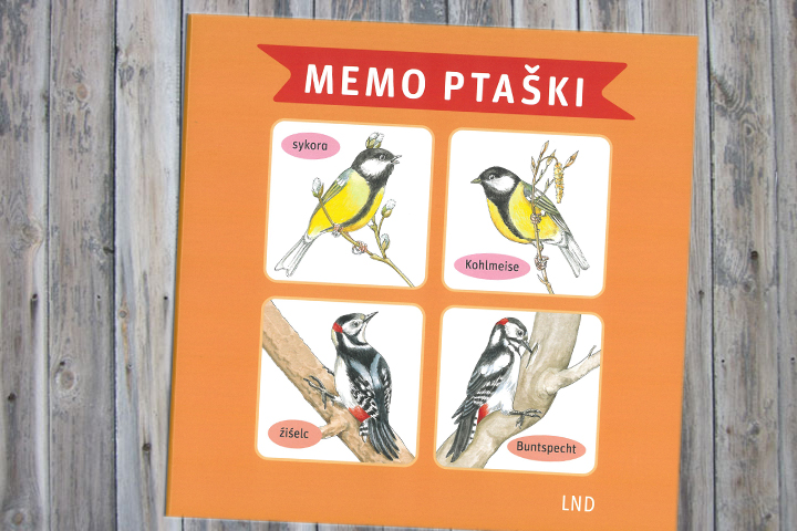 Memo-Spiel mit heimischen Vögeln erschienen