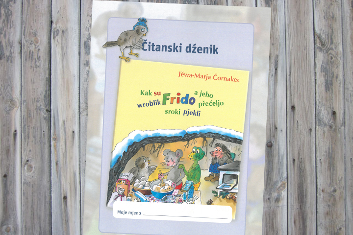 Lesepass zum Kinderbuch “Kak su wroblik Frido a jeho přećeljo sroki pjekli”