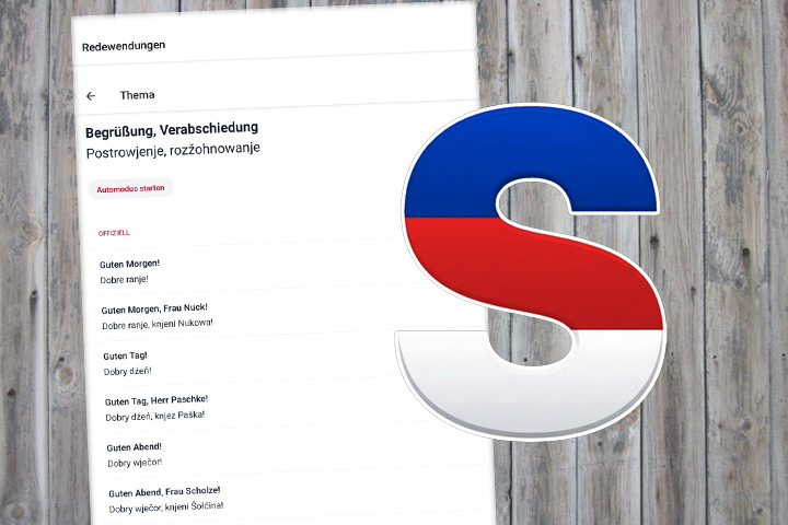 Neuauflage der App „Sorbisch leicht“